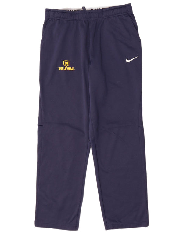 Nike Pantalon de survêtement Michigan pour homme Taille L Bleu marine Polyester