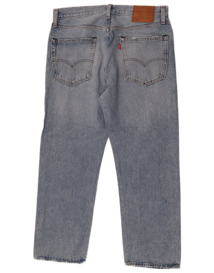 LEVI'S Jean Droit 551 Homme W33 L27 Bleu Coton