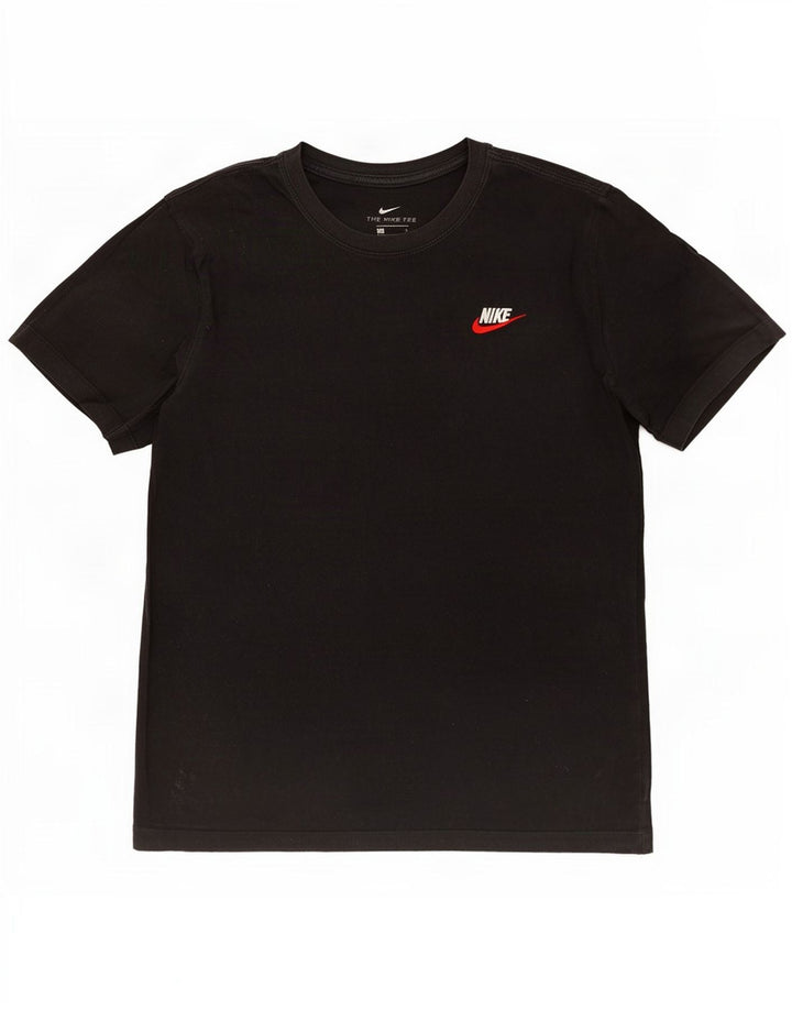Nike T-Shirt Homme Noir Moyen Coton