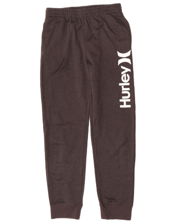 Hurley Pantalon de survêtement graphique pour garçon 12-13 ans Gris Taille L