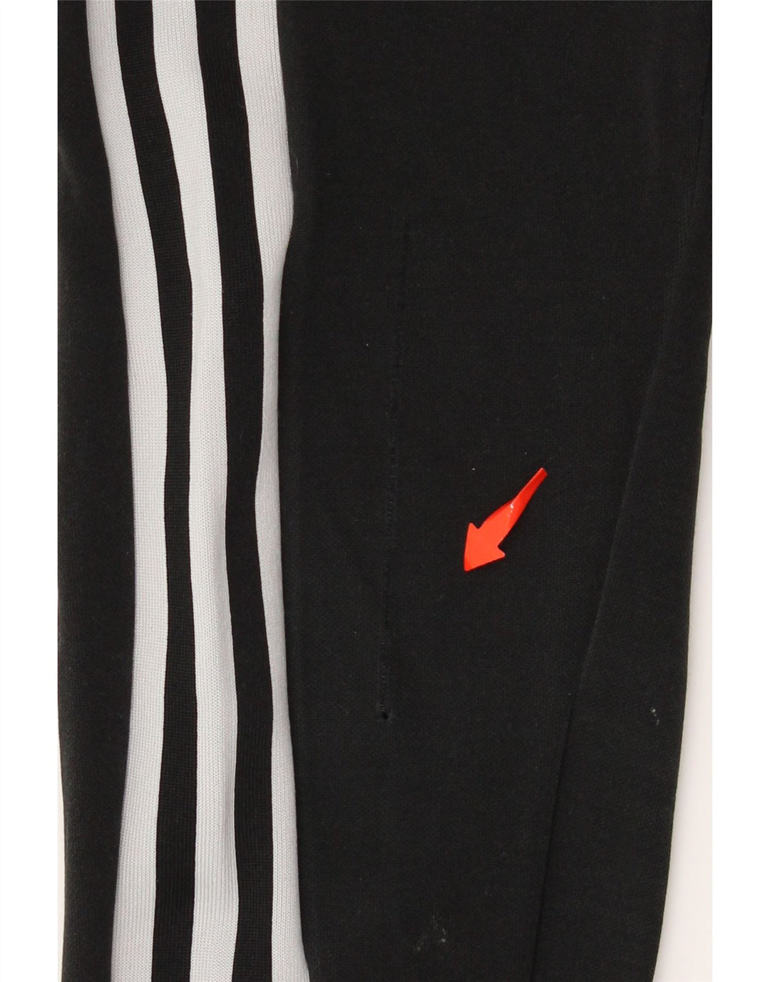 ADIDAS Pantalon de survêtement pour femme UK 8 Small Noir Polyester