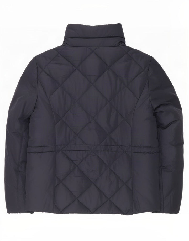 Marks & Spencer Veste matelassée à capuche pour femme UK 16 Large Bleu marine