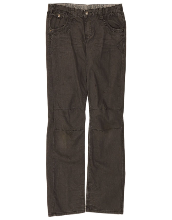 Diesel Pantalon droit décontracté pour garçon 14-15 ans W30 L32 Gris Coton