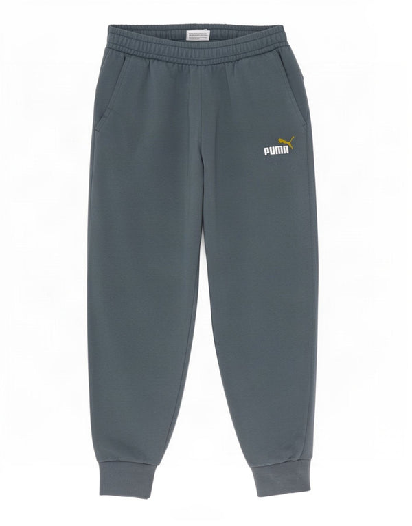 Puma Pantalon de survêtement pour homme en coton bleu Taille L