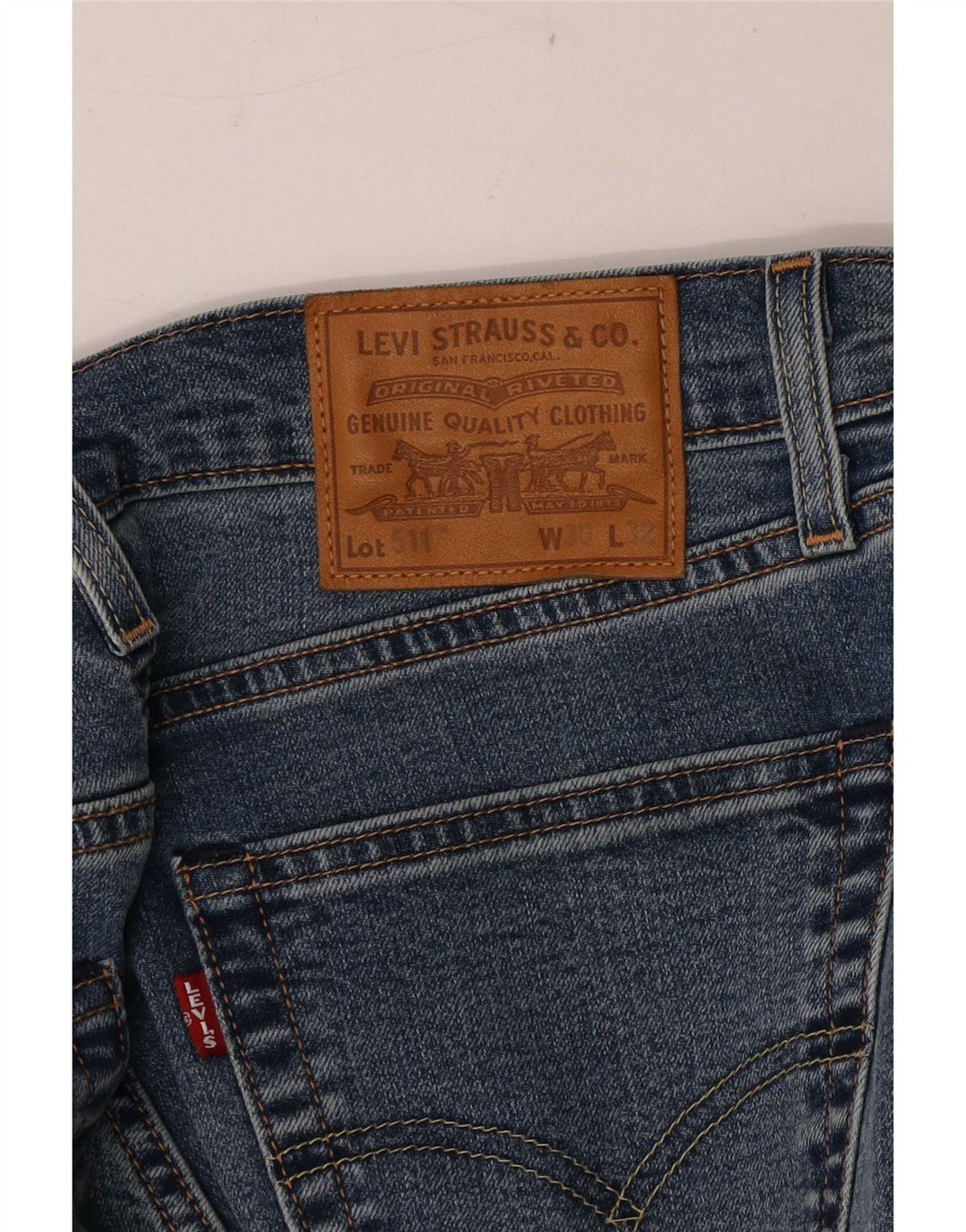 Levi's Jean Slim 511 Homme W30 L27 Bleu