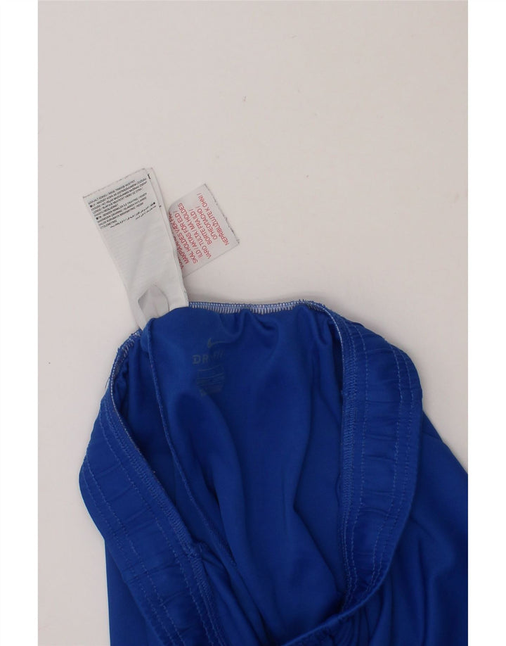 NIKE Boys Sport Shorts 12-13 Years Large Blue Polyester Vintage Nike and Second-Hand Nike from Messina Hembry 