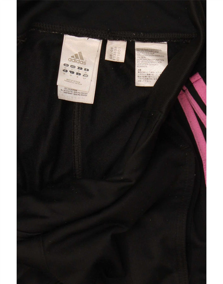 Adidas Pantalon de survêtement pour femme UK 10 Small Noir Polyester