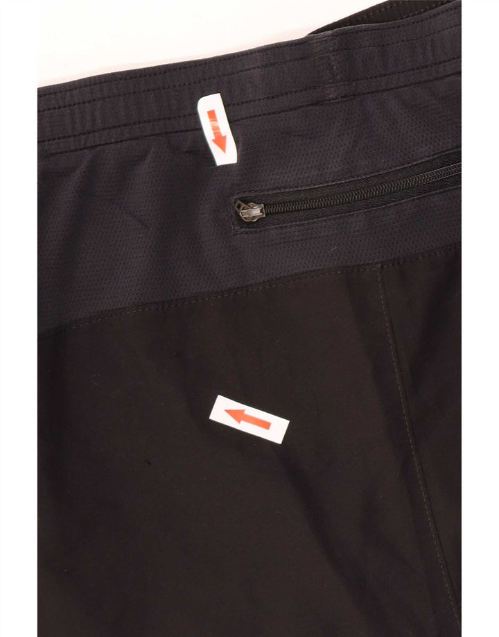 Adidas Short de sport pour homme Large Noir Colorblock Polyester