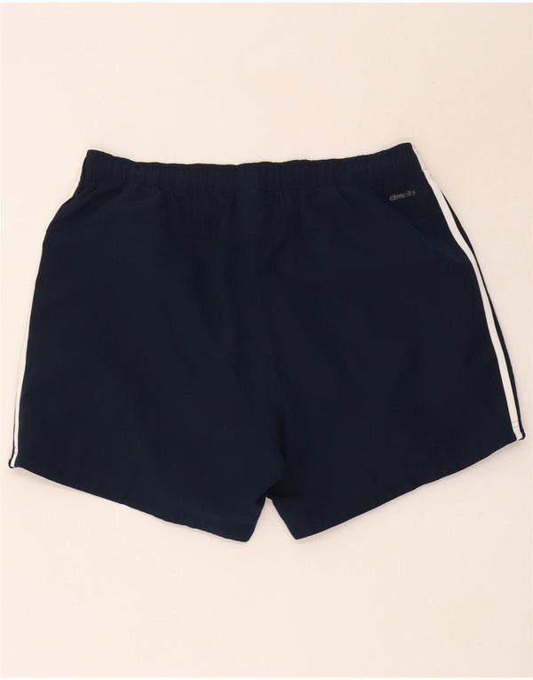 Adidas Hommes Climalite Sport Shorts XL Bleu Marine Polyester