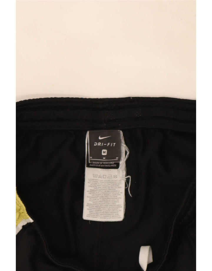 Nike Short de sport Dri Fit pour homme en polyester color block noir moyen