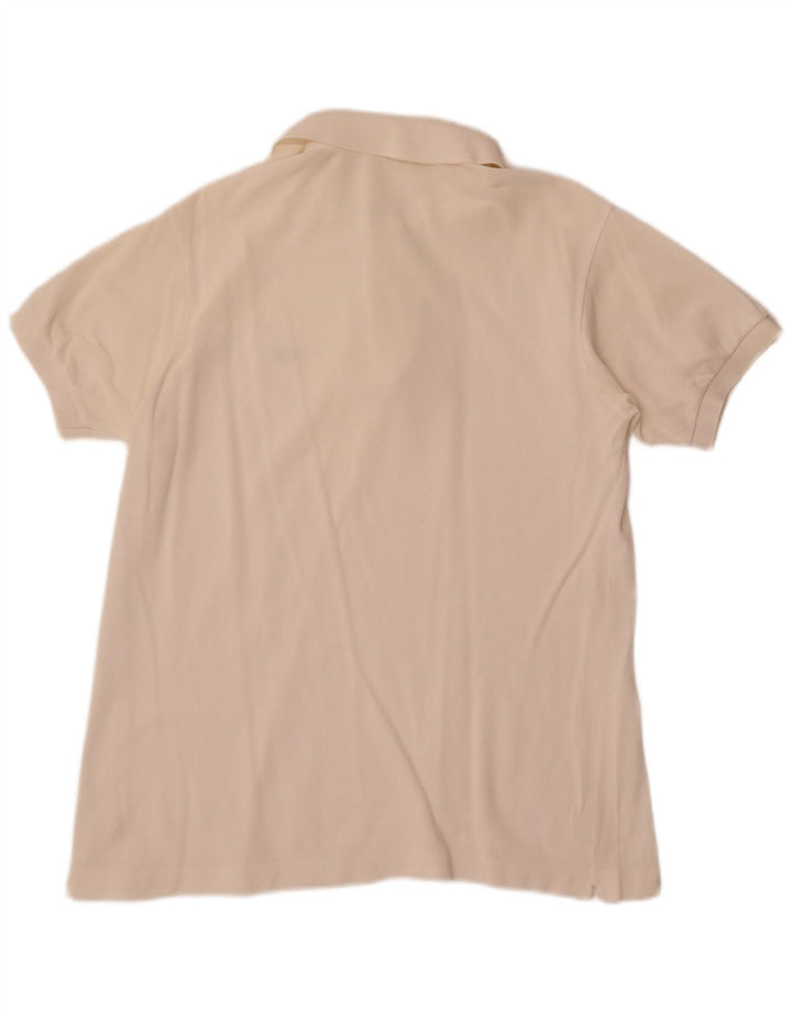 Lacoste Polo Homme Blanc Moyen Coton