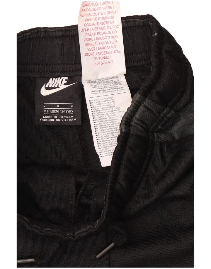 Nike Pantalon de survêtement pour garçon 12-13 ans Large Noir Colourblock