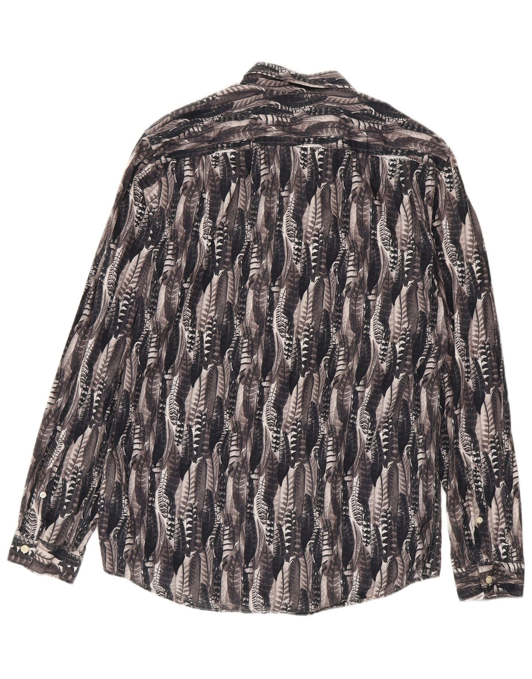 Jack Wills Chemise à Motifs Abstraits Homme Gris Moyen Coton