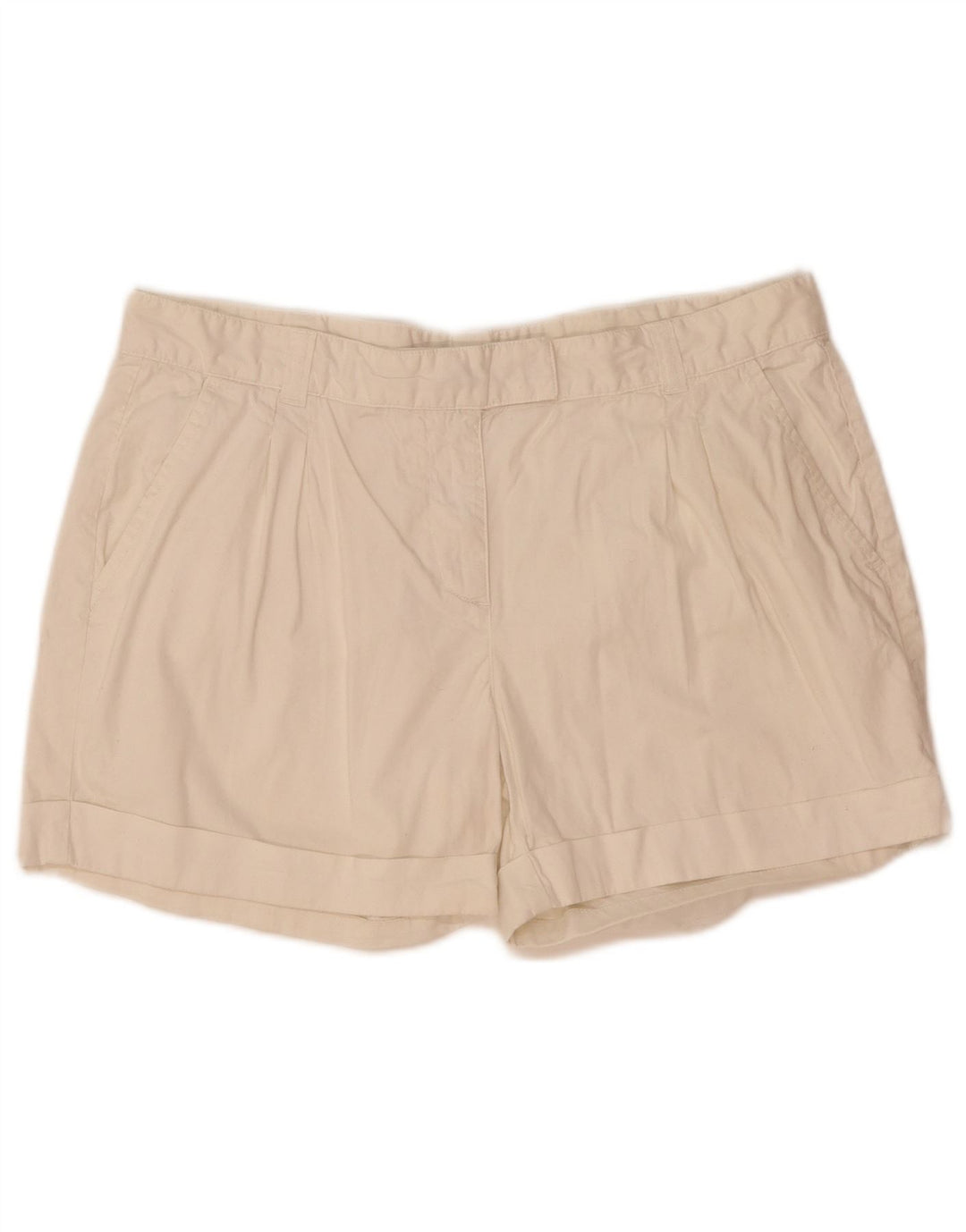 Jigsaw Short Chino Pegged pour Femme UK 14 Large W36 Blanc
