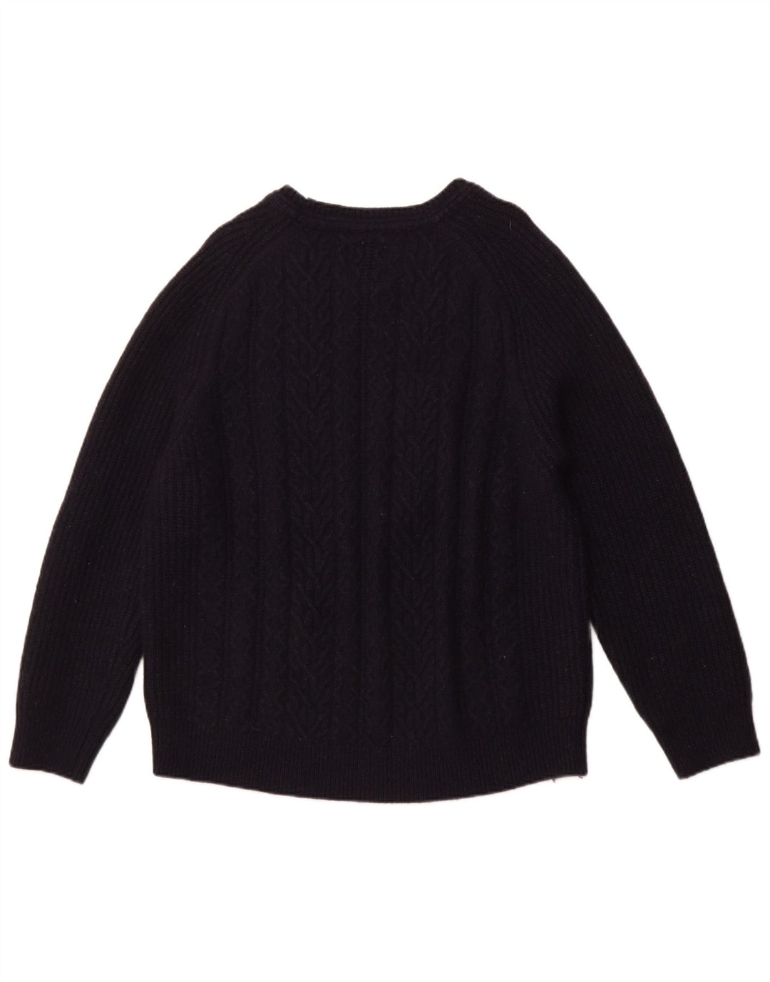 Fat Face Pull ras du cou pour femme UK 22 3XL Bleu marine Laine