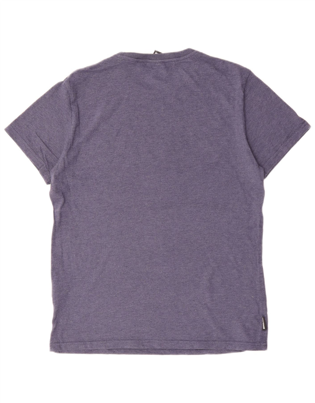 SUPERDRY T-Shirt Graphique Homme Top XL Bleu Coton