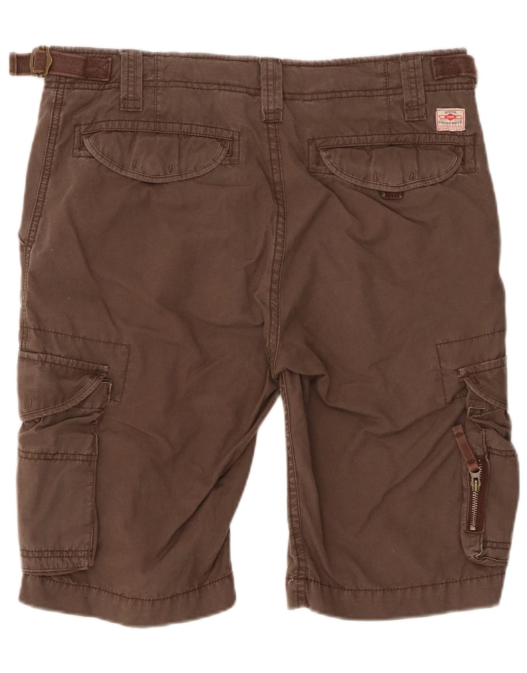 Scotch & Soda Short Cargo W31 Homme Marron Moyen Coton