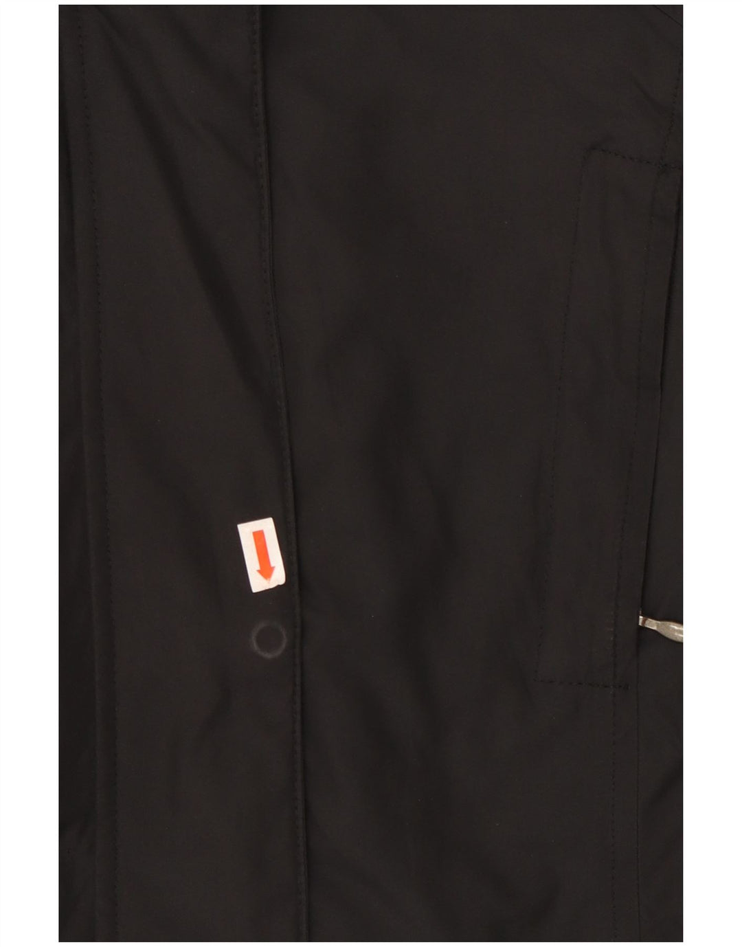 CHAMPION Womens Windbreaker Jacket UK 10 Small Black Polyester