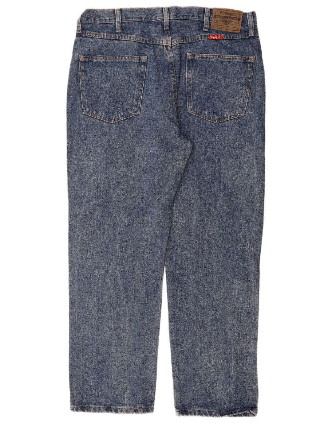 Wrangler Jean droit coupe classique pour homme W36 L29 Bleu