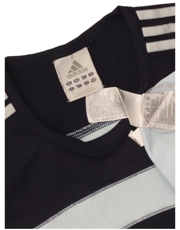 Adidas Débardeur Homme Bleu Marine Moyen Colorblock Polyester