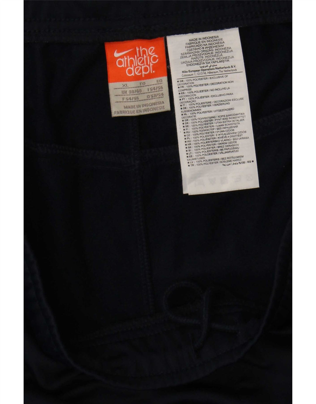 Pantalon de survêtement Nike Homme XL Bleu Marine Polyester