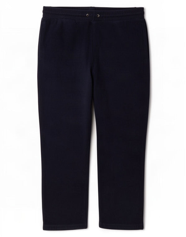 Marks & Spencer Pantalon de survêtement en polaire pour homme Large Bleu marine Polyester