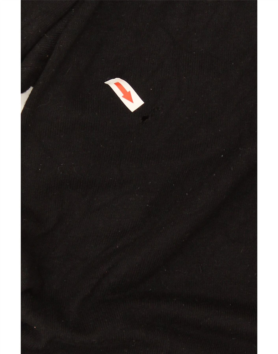 Marks & Spencer Pull à col zippé pour femme UK 16 Large Noir Viscose
