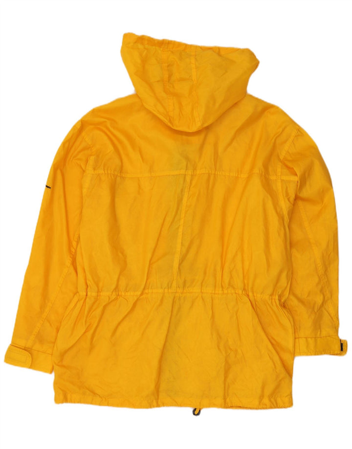 ACTIVE Veste de pluie à capuche pour homme UK 38 Jaune moyen Polyamide