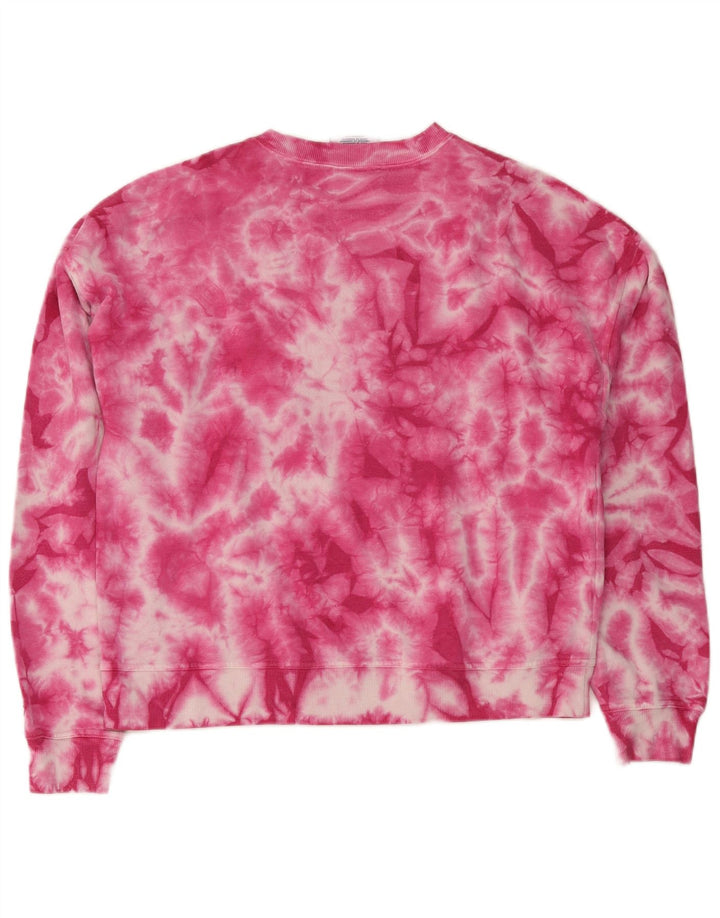 Champion Sweat-shirt surdimensionné pour femme UK 44 Rose moyen Tie Dye