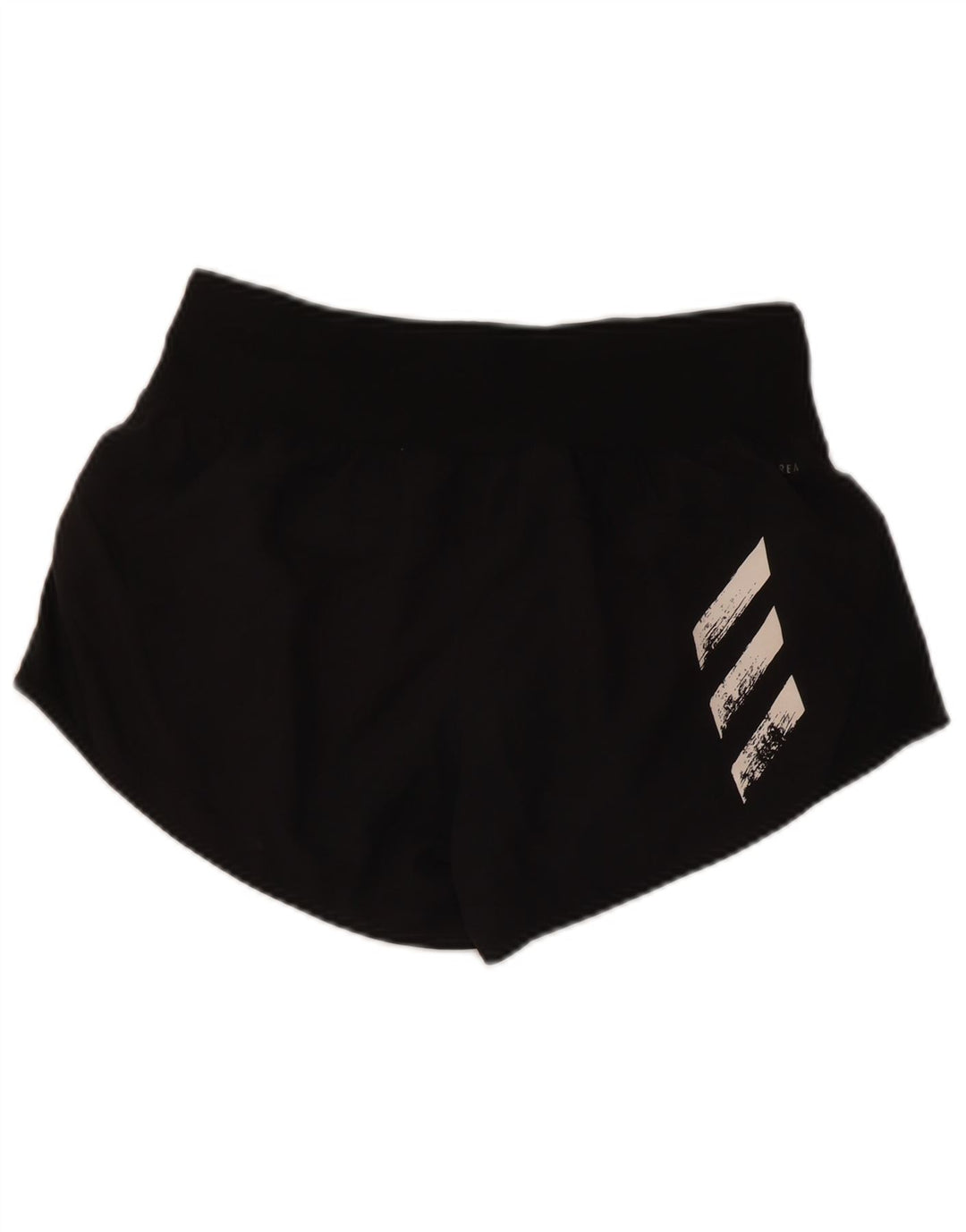 Adidas Short de sport pour femme UK 10 Petit Noir Polyester