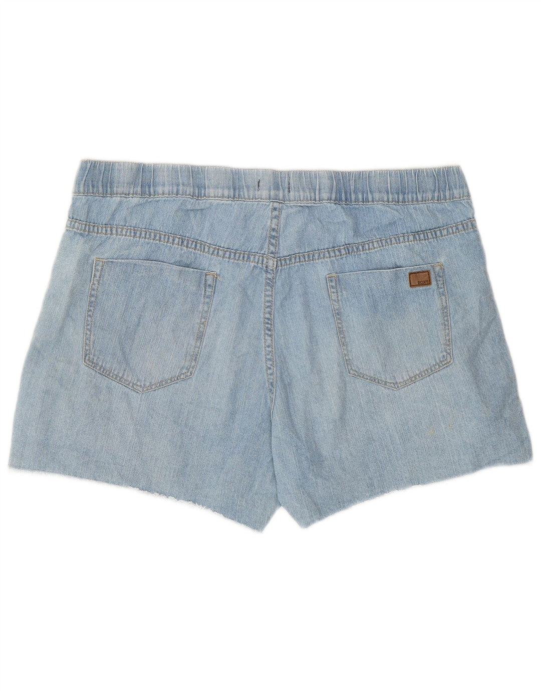 Roxy Short en Jean Femme Large W34 Bleu Coton
