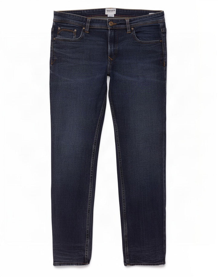 Timberland Jean Slim Homme W36 L32 Bleu Coton