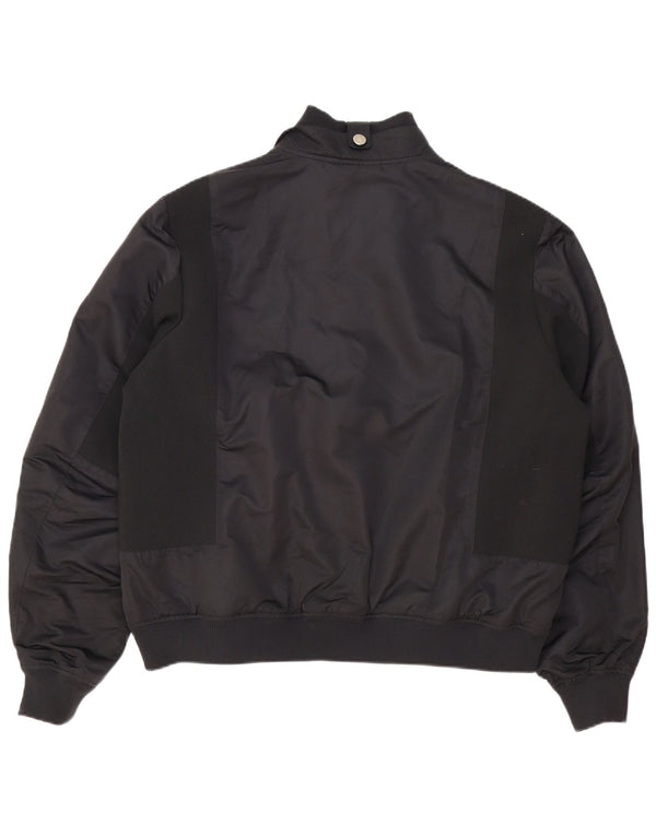 Trussardi Jeans Blouson Bomber Homme IT 58 4XL Noir Polyester