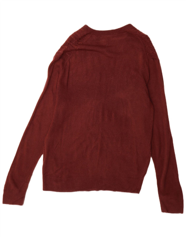 Dockers Pull col V pour homme en acrylique marron Taille L