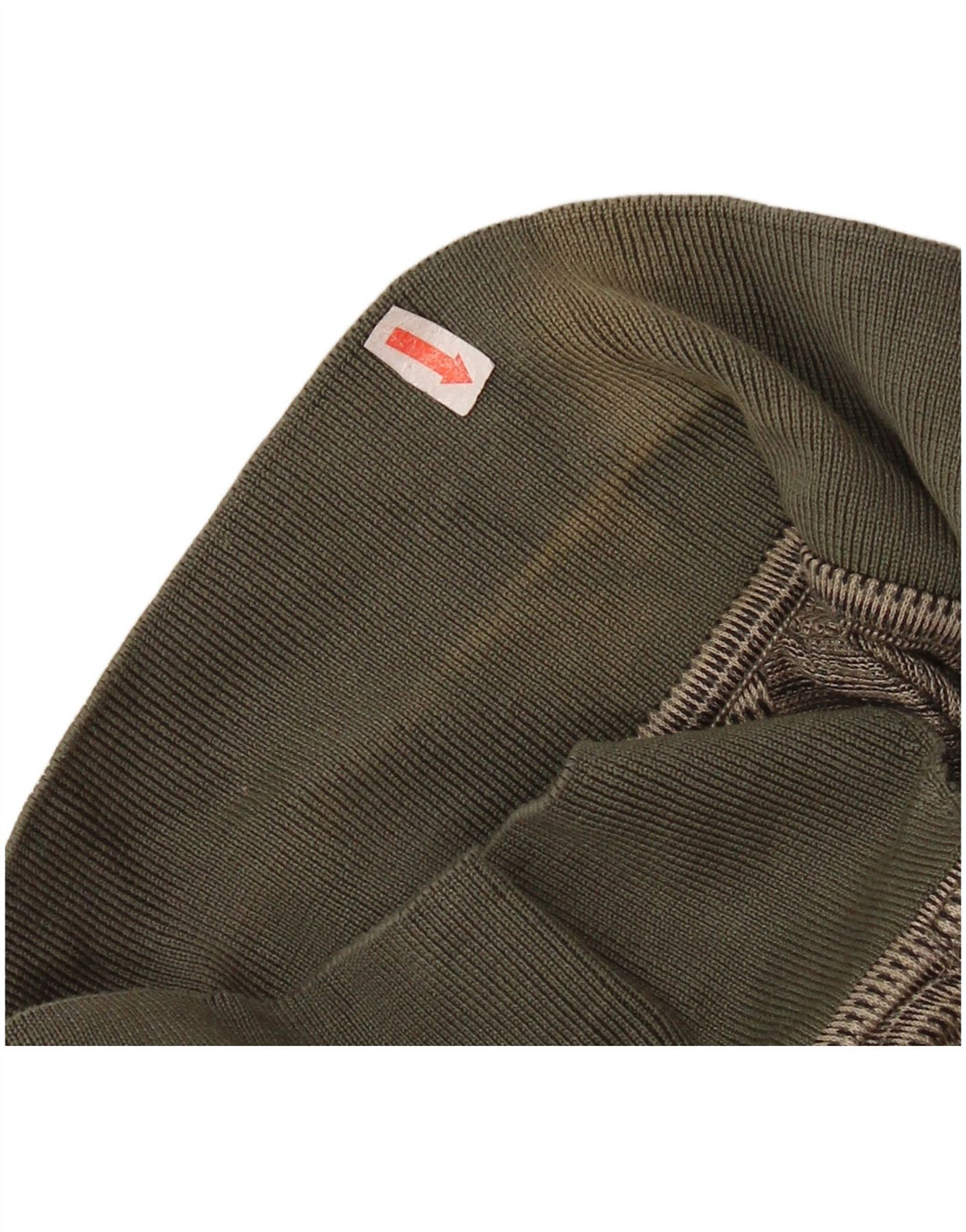 IZOD Polo Homme Coton Rayé Kaki Moyen