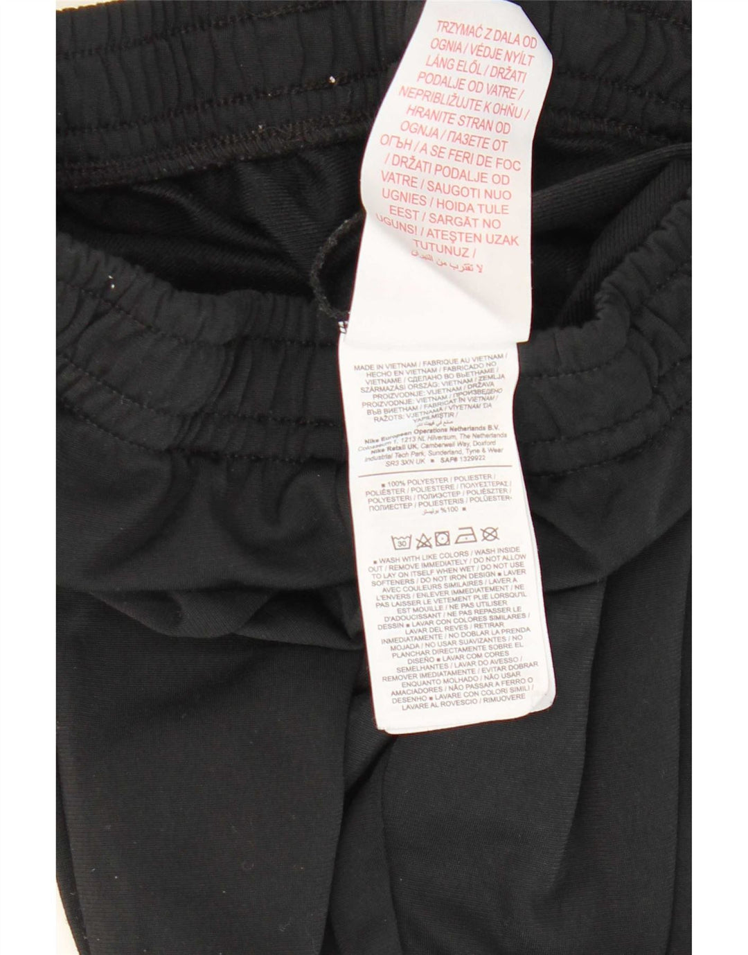 Pantalon de survêtement Nike garçon 10-11 ans noir moyen polyester
