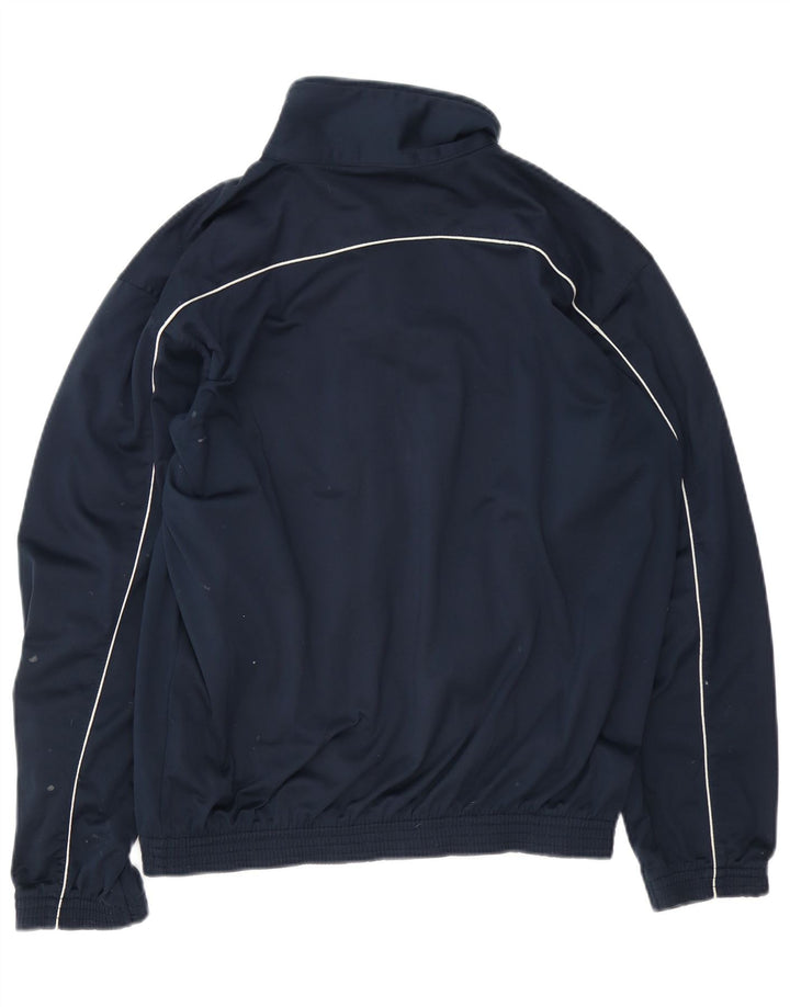 Champion Veste de Survêtement Homme Bleu Marine Moyen Polyester