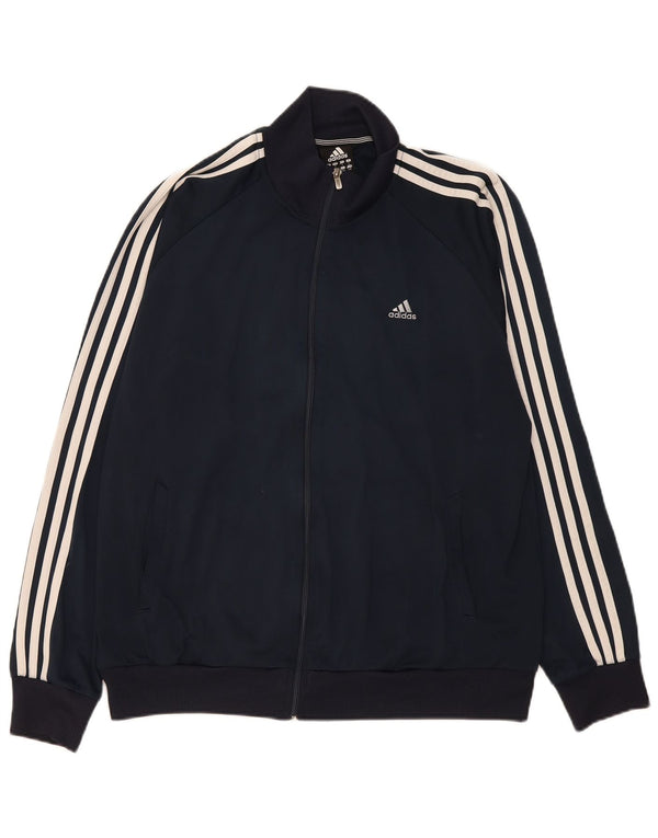 Adidas Hommes Clima 365 Survêtement Top Veste Grand Bleu Marine Polyester