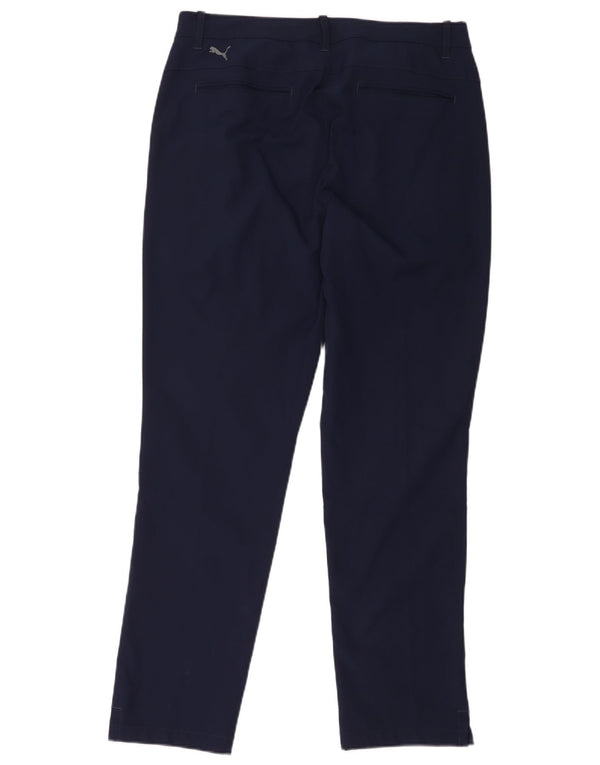 Puma Pantalon Chino Slim Homme W34 L32 Bleu Marine Polyester