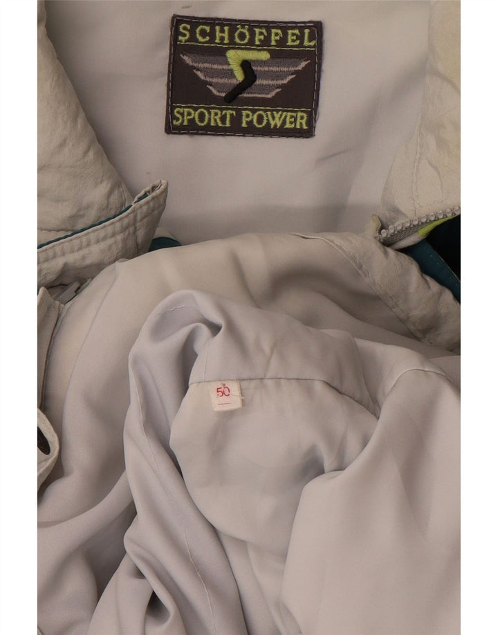 Schoffel Veste de ski pour homme EU 50 Large Gris Colourblock