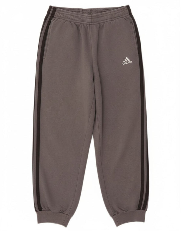 Adidas Pantalon de Survêtement Garçon Joggers 7-8 ans Gris Coton
