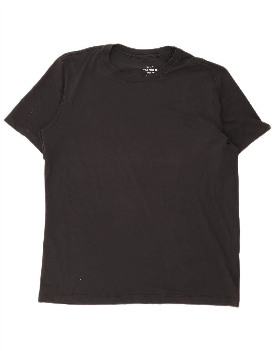 Nike T-shirt Dri Fit pour homme en coton noir Taille L