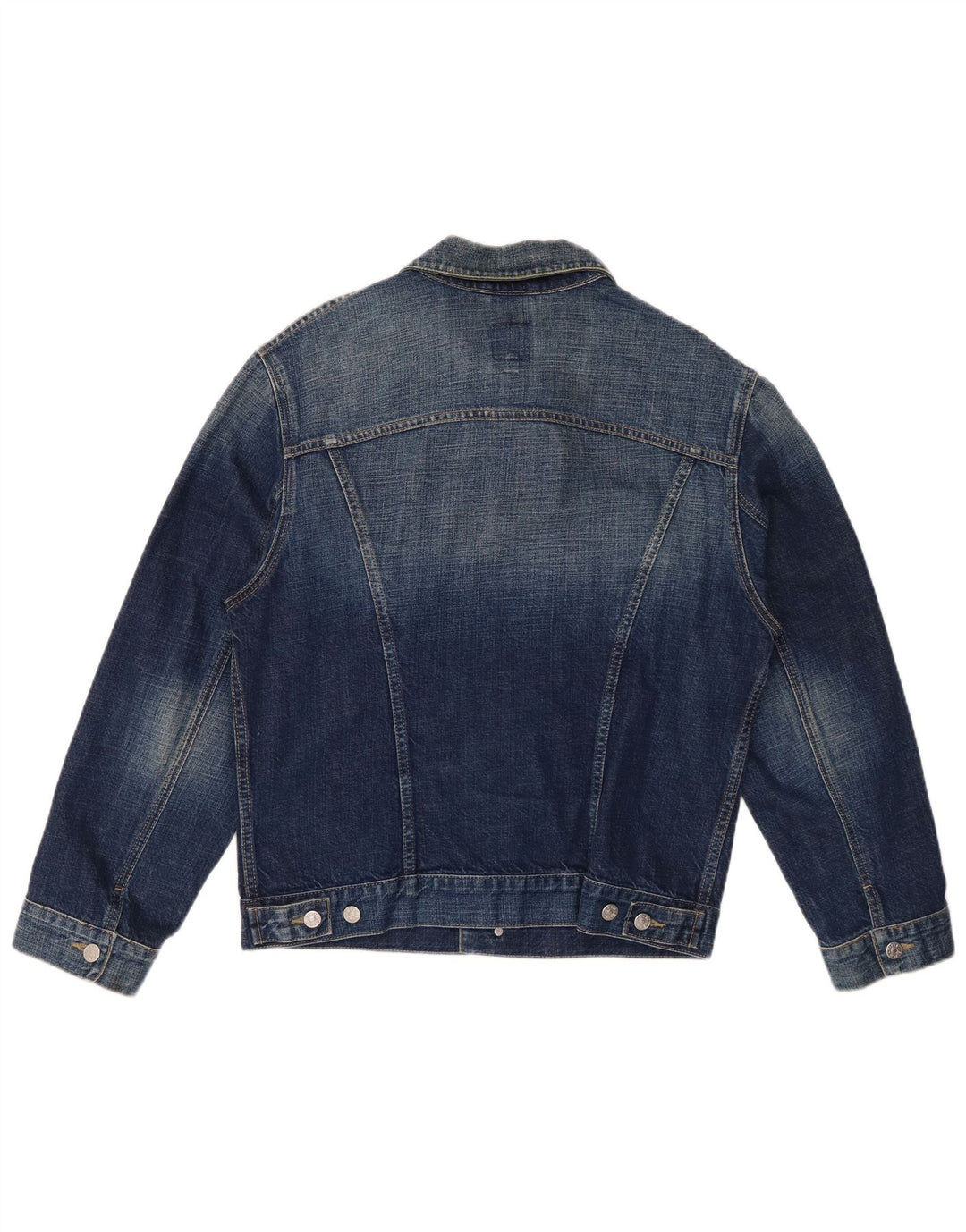 RIFLE Veste en jean pour femme UK 16 Grand coton bleu