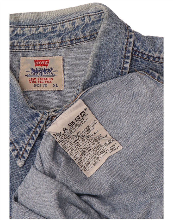 Levi's Chemise en Jean XL Homme Bleu Coton