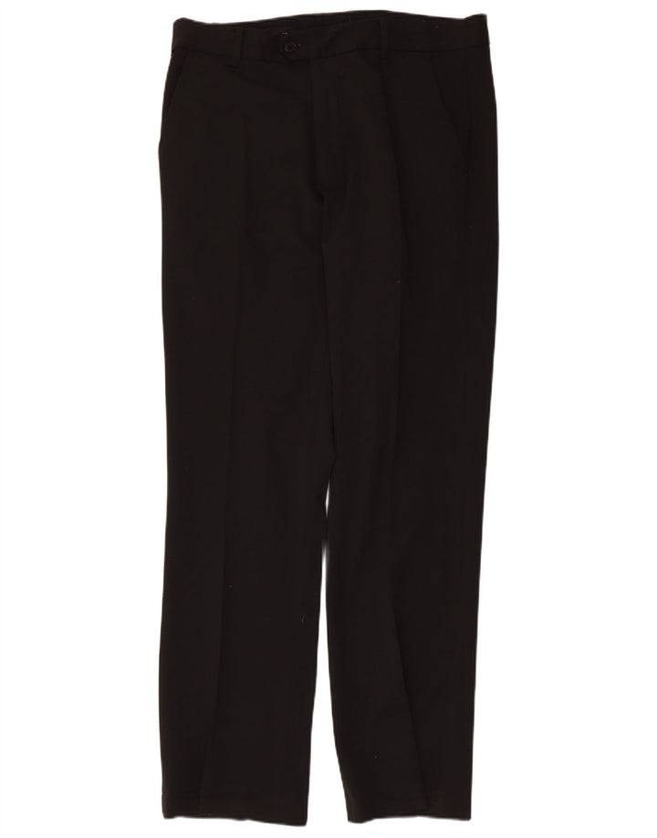 Marlboro Classics Pantalon de costume droit pour homme EU 48 Medium W34 L31 Noir