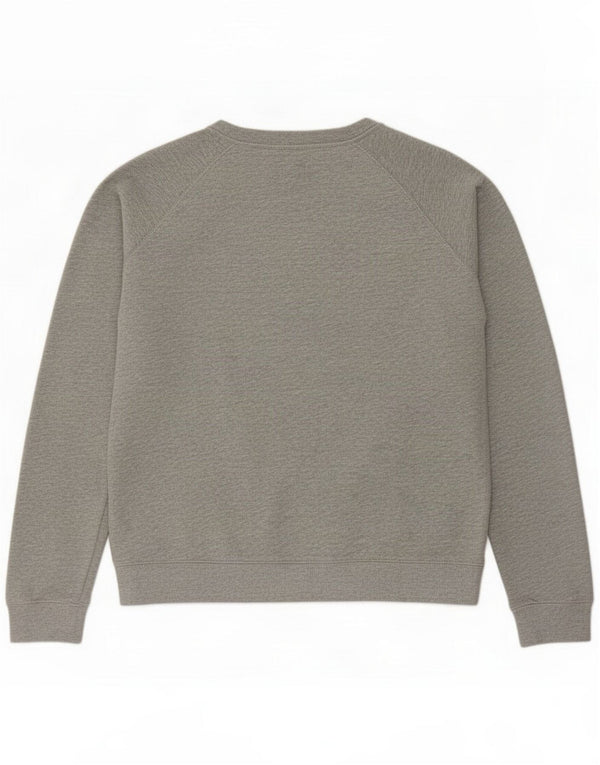 Jack Wills Sweat-shirt pour femme UK 10 Small Gris Coton