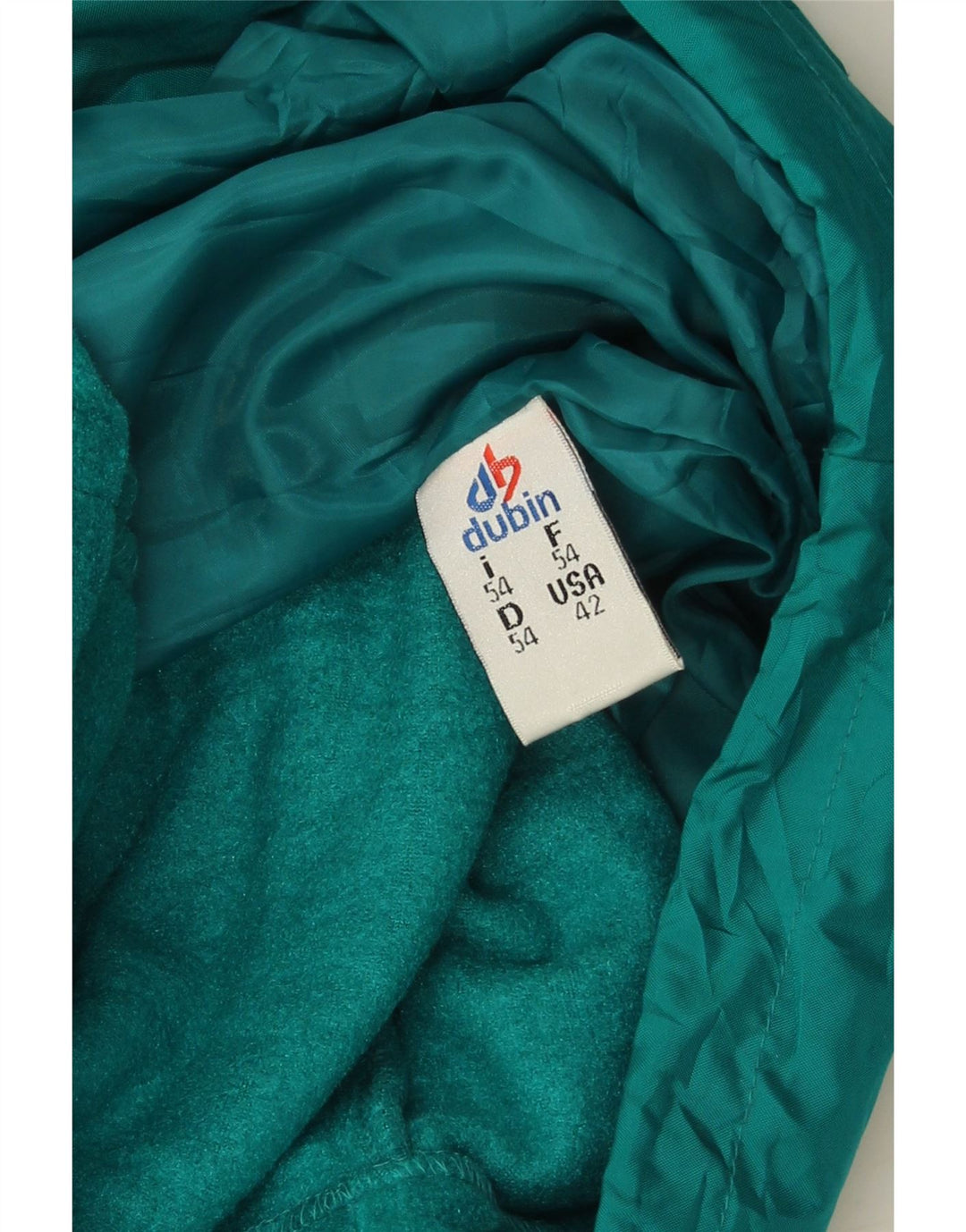 DUBIN Veste coupe-vent à capuche pour homme IT 54 2XL Vert Polyester