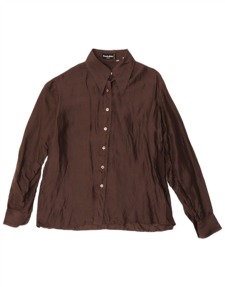 Franck Olivier Chemise Femme IT 44 Marron Moyen