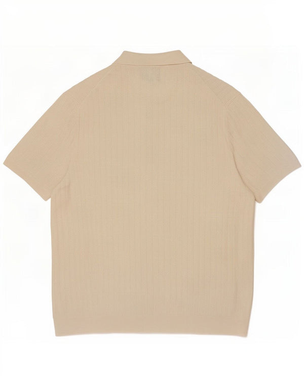 Marks & Spencer Polo Homme XL Blanc Coton