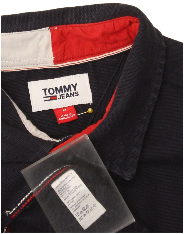 Tommy Hilfiger Chemise Graphic Lumberjack Homme Bleu Marine Moyen Coton